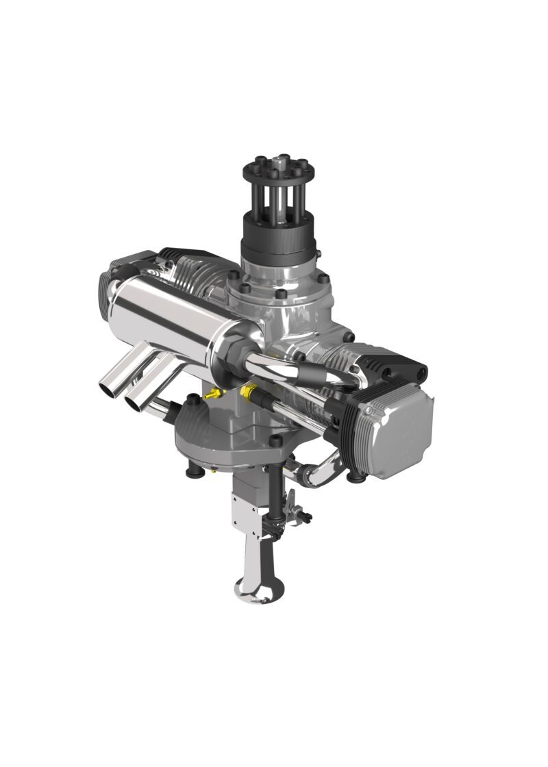 2- Cylinder 140CC 4-Stroke Boxer Engine (Twin Cylinder)