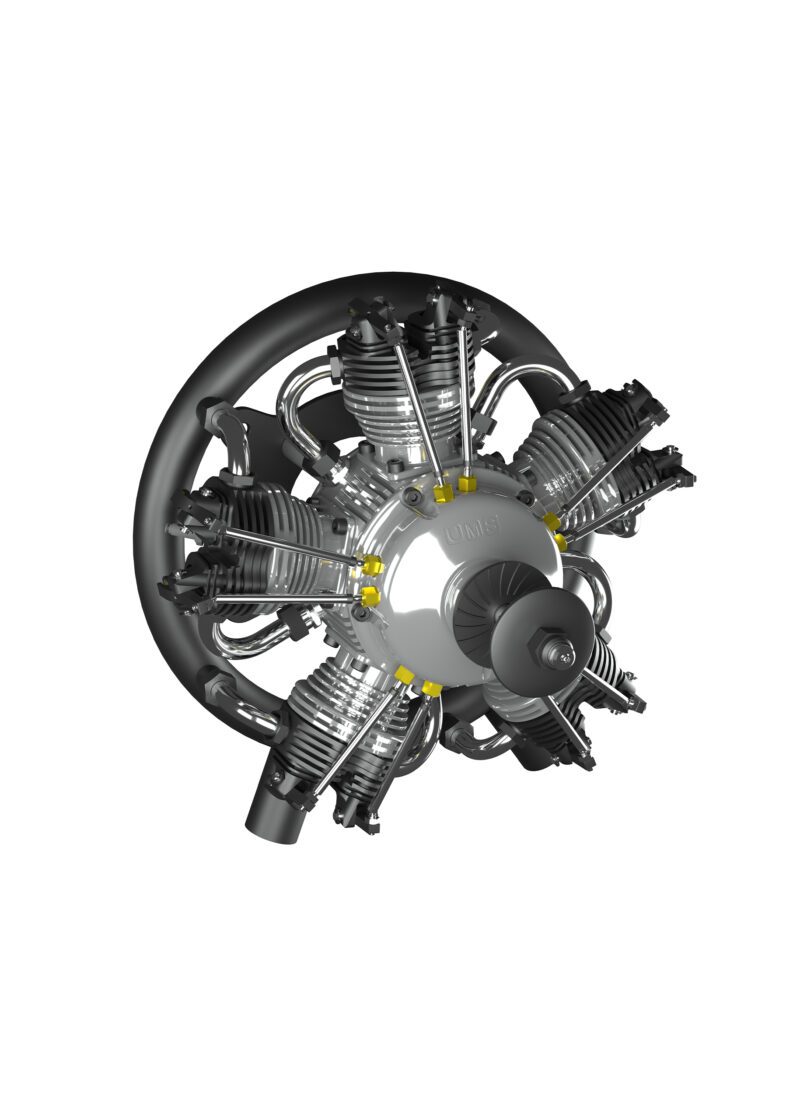 5-Cylinder Radial Engine – 100CC - Image 3
