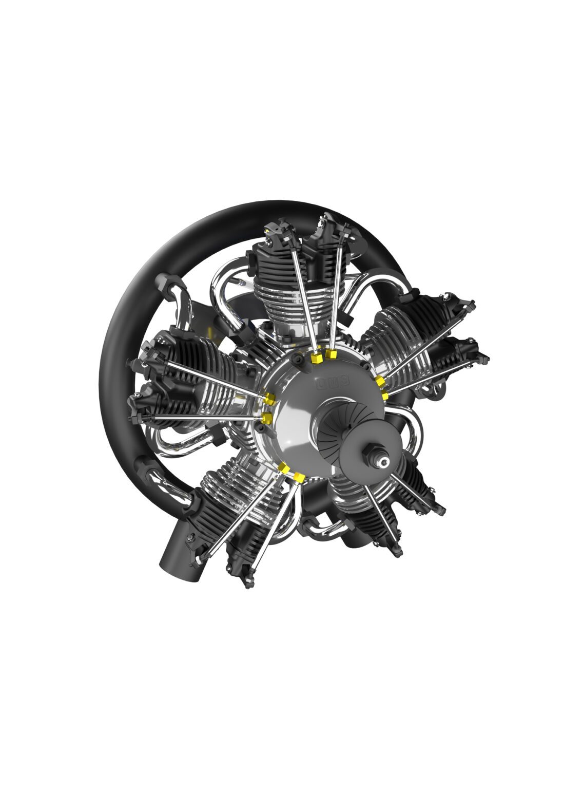 5-Cylinder Radial Engine – 125CC – UMS Technologies Private Limited ...