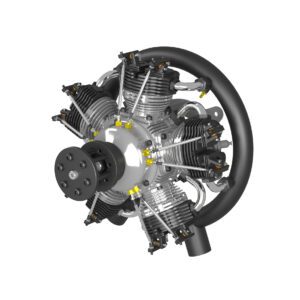 5-Cylinder Radial Engine – 150CC