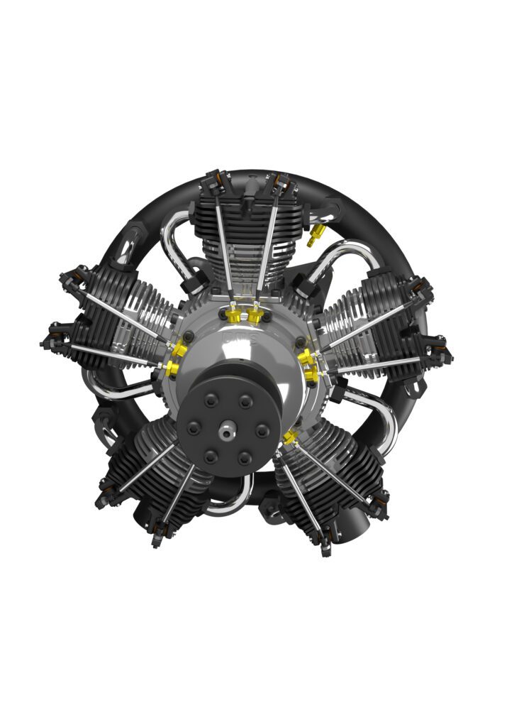 5-Cylinder Radial Engine – 180CC – UMS Technologies Private Limited ...