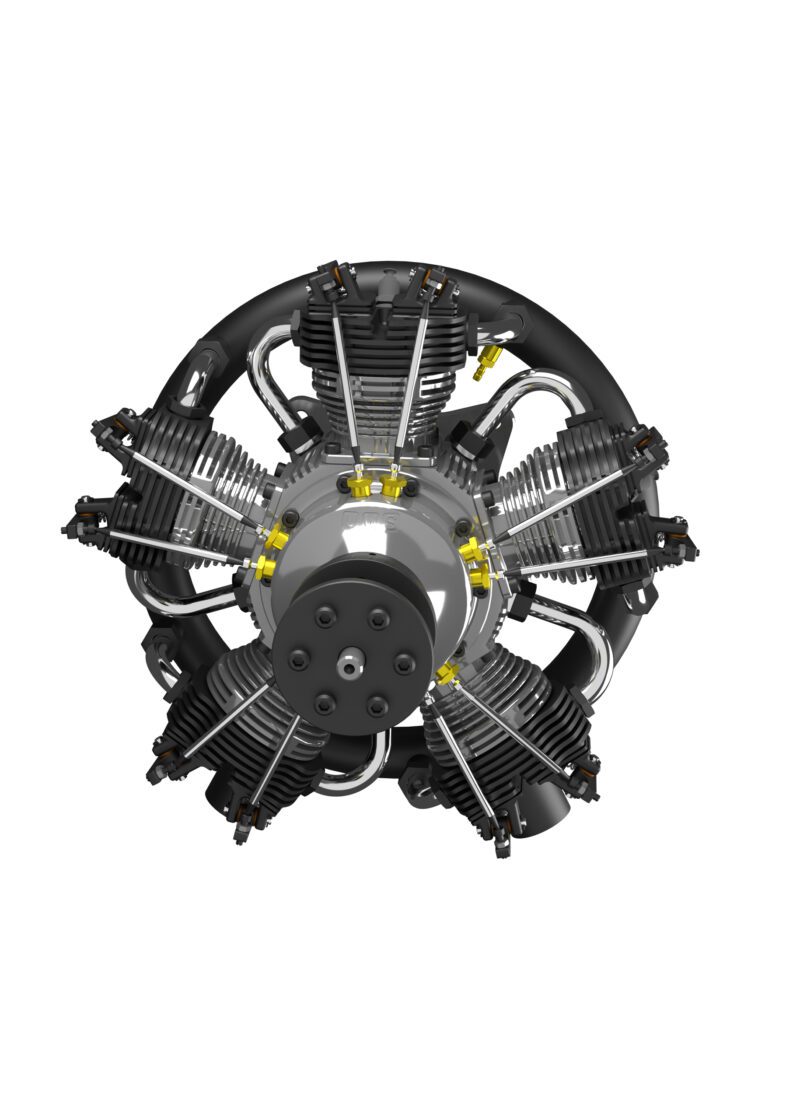 5-Cylinder Radial Engine – 180CC - Image 2