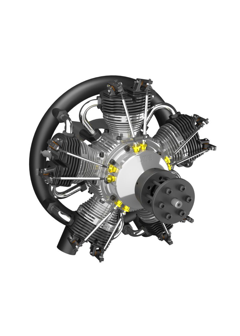 5-Cylinder Radial Engine – 180CC - Image 3