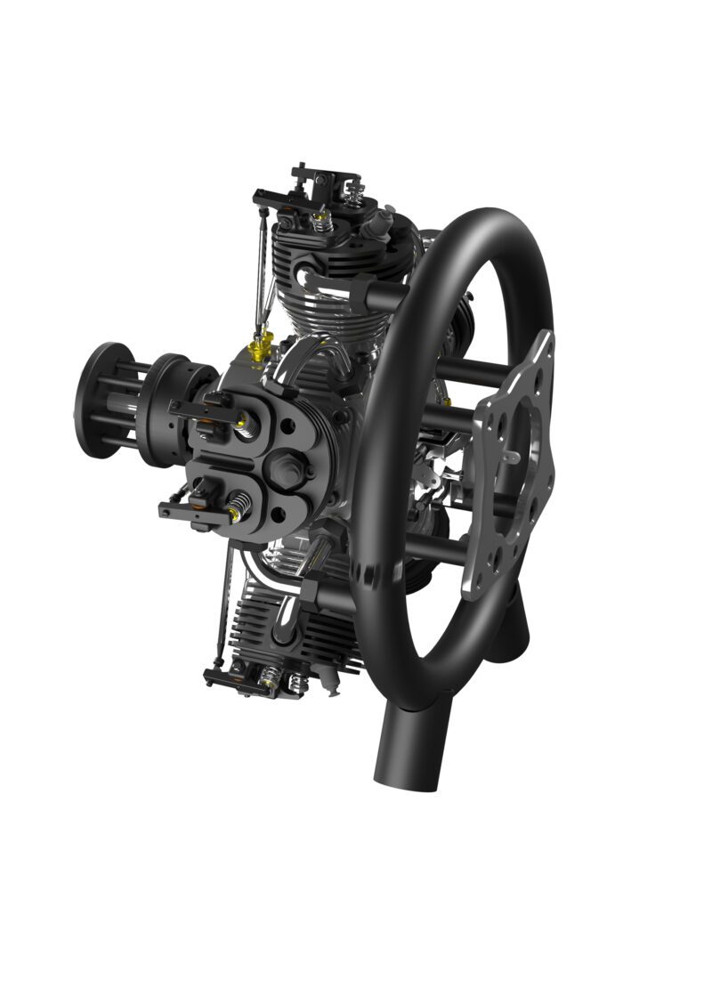 5-Cylinder Radial Engine – 180CC - Image 4