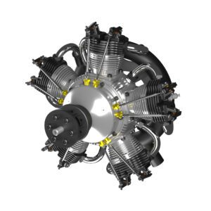 5-Cylinder Radial Engine – 260CC