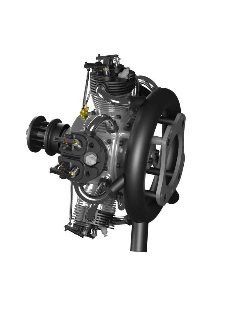 5-Cylinder Radial Engine – 260CC - Image 4