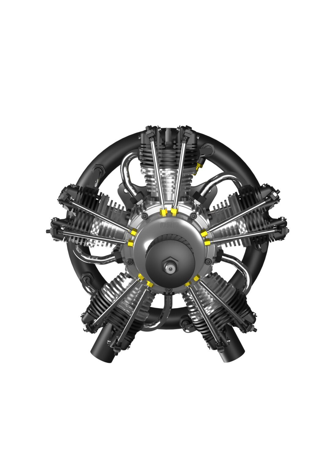 5-Cylinder Radial Engine – 55CC – UMS Technologies Private Limited ...