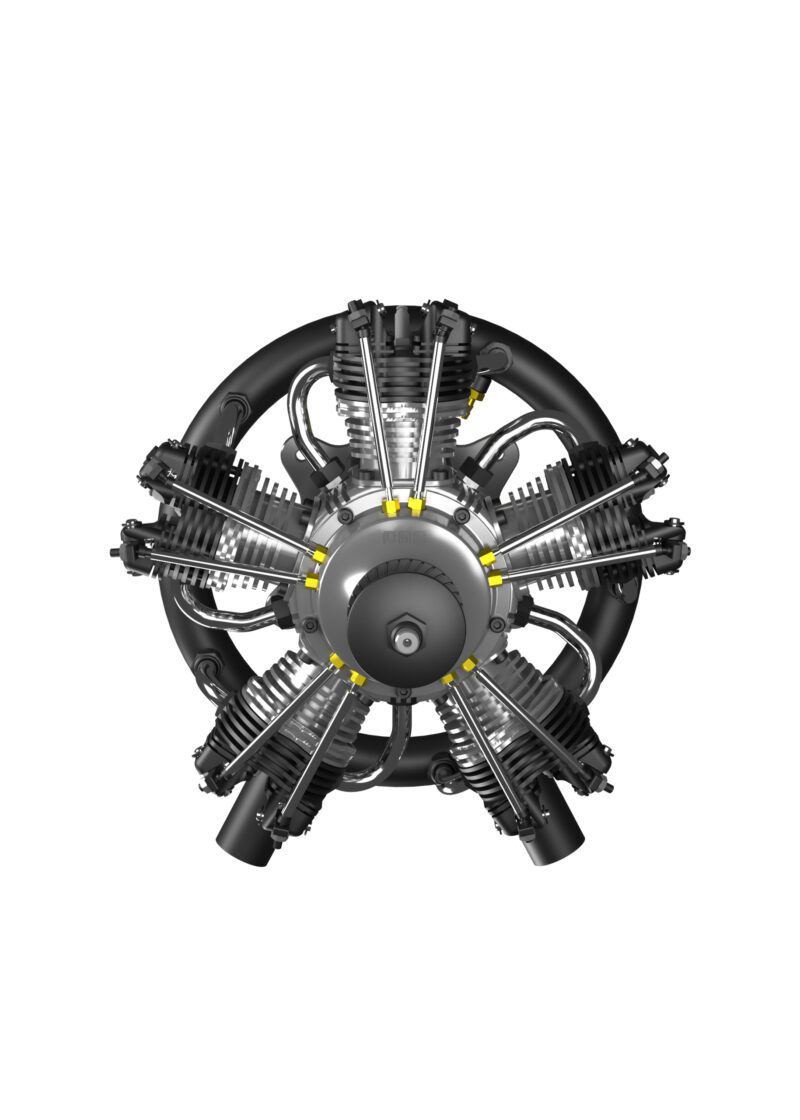 5-Cylinder Radial Engine – 55CC - Image 2