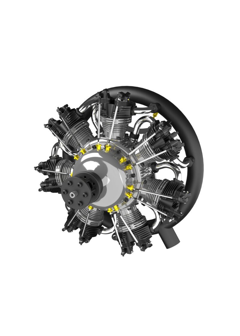 7-Cylinder Radial Engine – 260CC