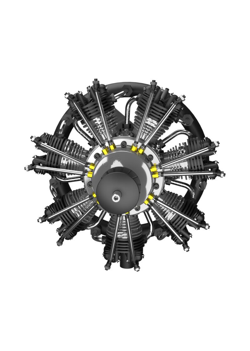 7-Cylinder Radial Engine – 50CC - Image 2
