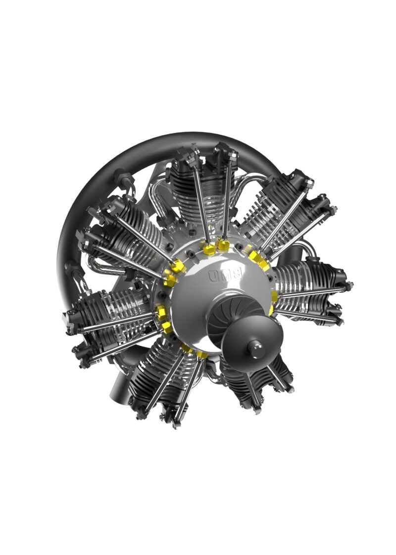 7-Cylinder Radial Engine – 90CC - Image 3