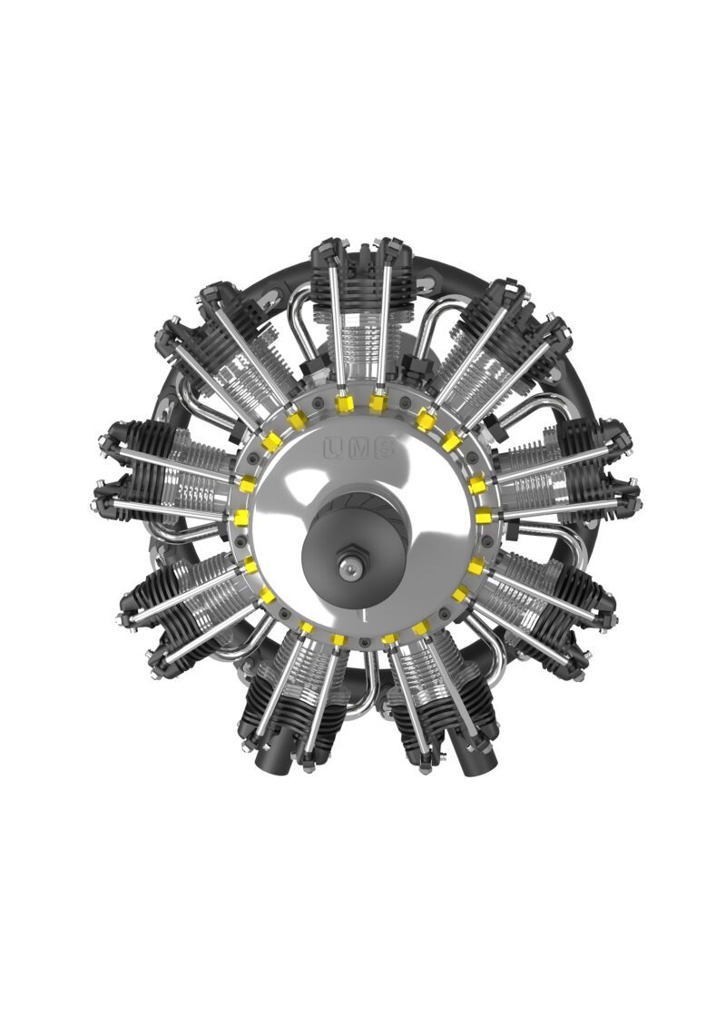 9-Cylinder Radial Engine – 115CC - Image 2
