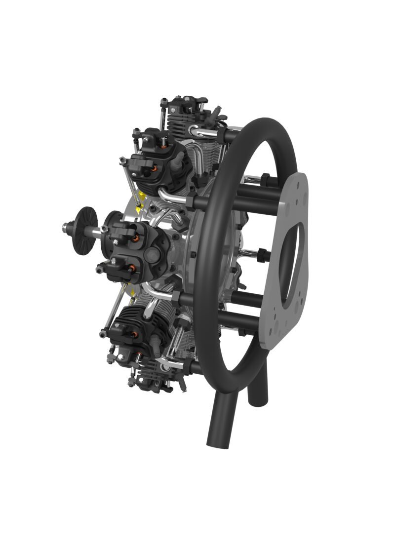 9-Cylinder Radial Engine – 115CC - Image 4
