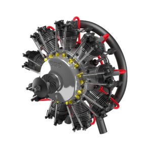 9-Cylinder Radial Engine – 99CC