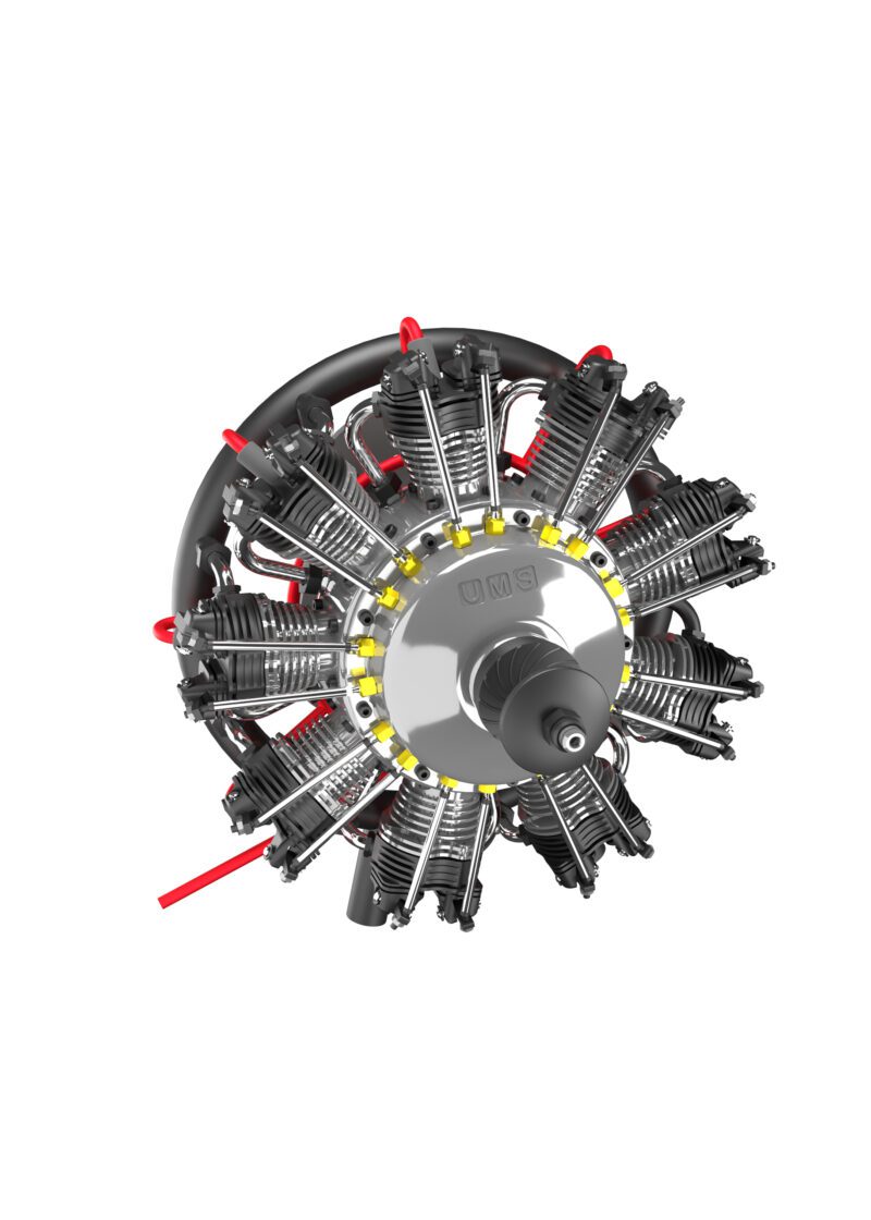 9-Cylinder Radial Engine – 99CC - Image 3