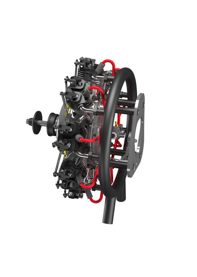 9-Cylinder Radial Engine – 99CC - Image 4