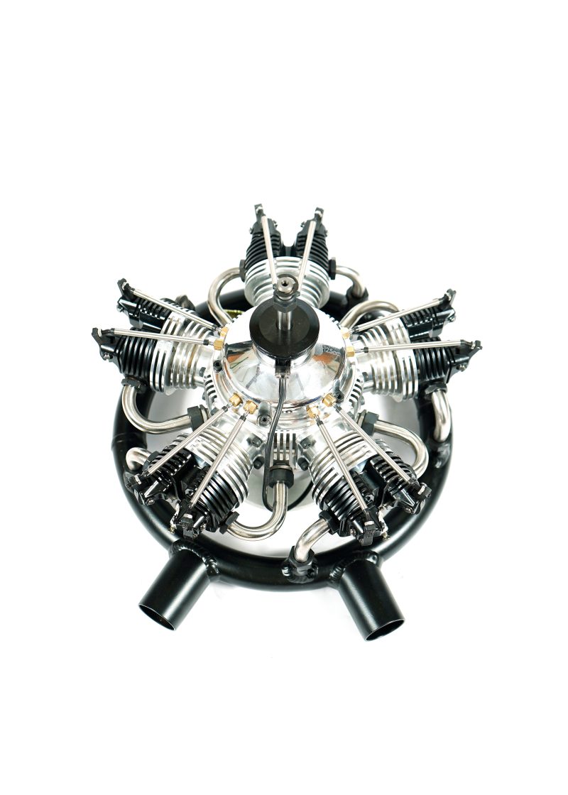 5-Cylinder Radial Engine – 125CC