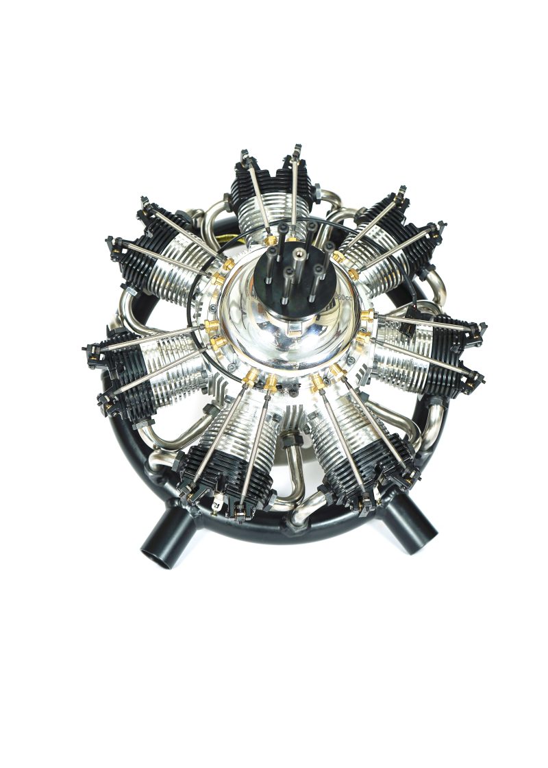 7-Cylinder Radial Engine – 360CC