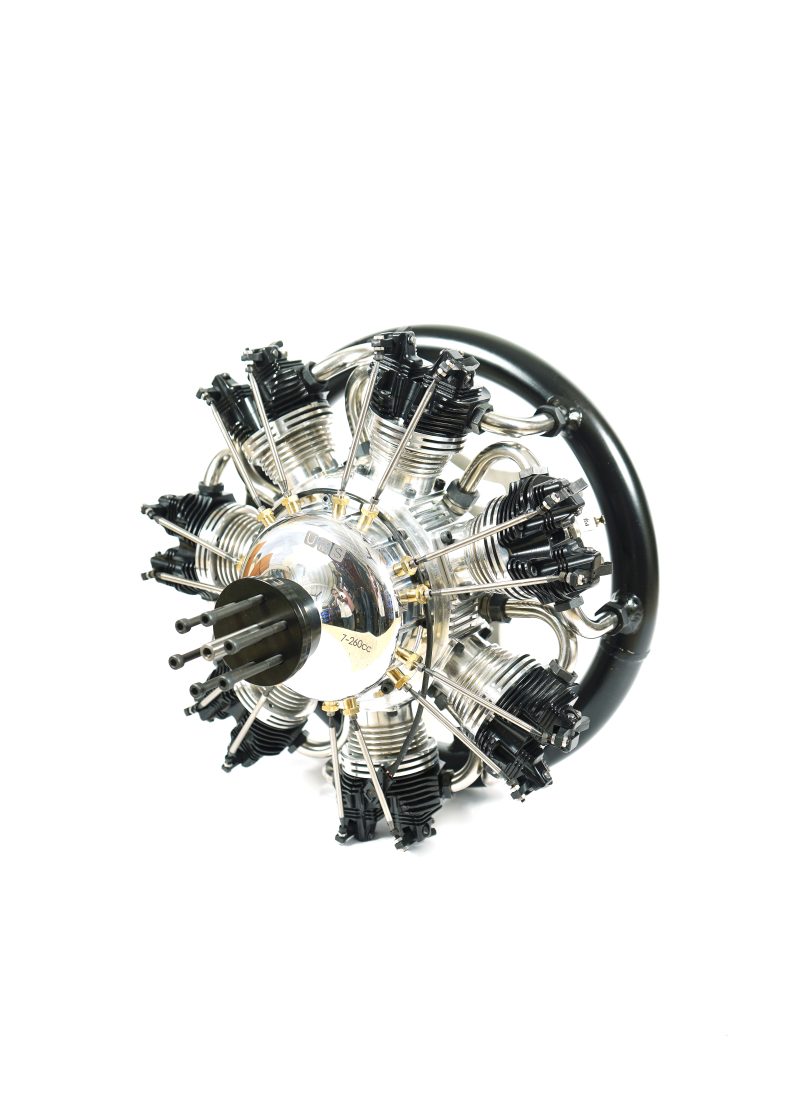 7-Cylinder Radial Engine – 260CC - Image 3
