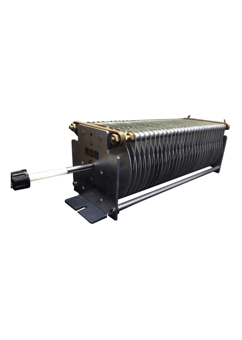 UMS-WIDE SPACE VARIABLE CAPACITOR(30-500pF/3kV)
